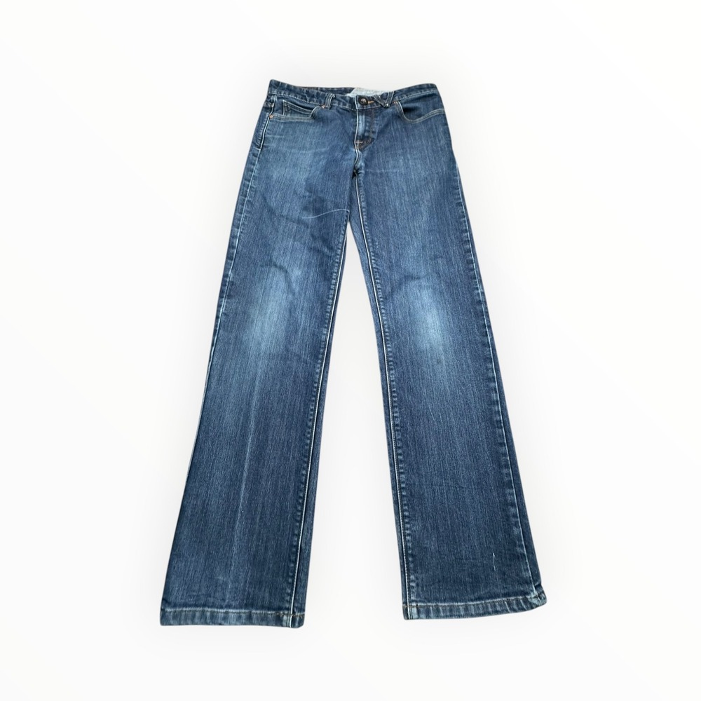 Volcom Jeans Mens 32 Blue Dark Wash Bootcut A19316R6 Denim Skate Streetwear